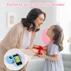 A mother is giving a gift to her daughter, who is holding a toy phone. Produktbild-Vorschau