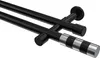 Interdeco Gardinenstange / Vorhangstange Schwarz, Typ Produktbild-Vorschau 1