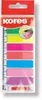Marqueurs de page Kores - film, 12 x 45 mm, néon Voir les images du produit 5