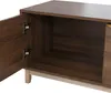 Ławka HWC-P54, ławka do przedpokoju, półka na buty, MDF Podgląd zdjęcia produktu 4