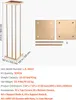 VEVOR portafiori da matrimonio 200x200x800 mm, 10 pz. Anteprima dell’immagine prodotto 7
