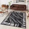 Tapiso Teppich DREAM Modern Grau Creme Schwarz Wohnzimmer Produktbild-Vorschau 1