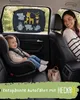 2X HECKBO Auto Sonnenblenden Kinder Baby Tiere mit Mama Produktbild-Vorschau 8