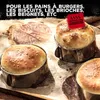 Fmprofessional Anelli da forno regolabili 2 pezzi, per Anteprima dell’immagine prodotto 4