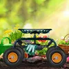 Zestaw 4 kół do wózków ręcznych Relaxdays, rozmiar 4.10 Podgląd zdjęcia produktu 2