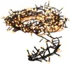 LED-Clusterlichterkette warmweiß, 400 LEDs, Grünes Kabel, Produktbild-Vorschau 3