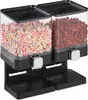 Relaxdays Müslispender doppelt, Cerealienspender für Müsli, Produktbild-Vorschau 1