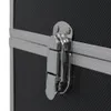vidaXL Kosmetyczka 37x24x40 cm czarne aluminium Podgląd zdjęcia produktu 15