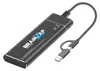 BRAINZAP M.2 M2 NGFF NVMe + SATA III Externes SSD Gehäuse Produktbild-Vorschau 3