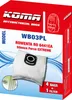 A product package for KOMA antibacterial vacuum cleaner bags. Náhled obrázku produktu