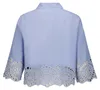Cartoon Bluse Kurz 3/4 Arm 8005 Blue Heron 42 Produktbild-Vorschau 2