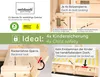 needs&wants® Pieskovisko s krytom strešný kryt lavička a Náhľad obrázku produktu 2