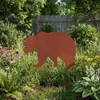 Gartendekoration Bär Aus Cortenstahl, Patiniert, Grosse Produktbild-Vorschau 5