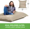Green Bean® Sitzsack "Square" XXL 140x180cm mit 380 Liter Produktbild-Vorschau 5