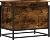 Úložný box s víkem kouřový dub 60x40x51,5 cm kompozitní Náhled obrázku produktu 1