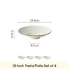 Teller set 4er Ø24,8 cm Dessertteller Pastateller 4 Produktbild-Vorschau 2