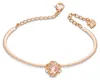 SWAROVSKI Damen Armreif Glücksklee Rosa Roségold UNA Produktbild-Vorschau 3