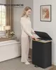 SONGMICS Wäschekorb mit Deckel, Wäschesammler, Produktbild-Vorschau 3