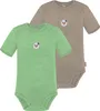 normani 2er Set Baby Merino Body Kurzarm Produktbild-Vorschau 1