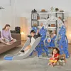 LZQ Rutsche für Kinder, 4 in 1 Kinderrutsche mit Schaukel, Produktbild-Vorschau 7