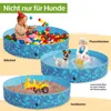 zooprinz Hundepool | 160 x 30 cm | faltbar | inklusive Produktbild-Vorschau 8
