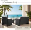 tectake® Rattan Lounge Jesolo pro 4 osoby odolný Náhled obrázku produktu 5
