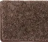 A close-up view of a brown rug. Produktbild-Vorschau