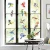 17 Stücke Fensterbilder Frühling Vögel Fensteraufkleber Produktbild-Vorschau 2