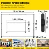 Diagram and example usage of a banner stand. Podgląd zdjęcia produktu