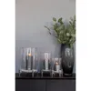 Fink YONO, Windlicht mit Glas, Glas, Edelstahl, poliert, Produktbild-Vorschau 3