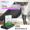 EllaTex Jersey Spannbettlaken 90x200–100x200 Baumwolle – Produktbild-Vorschau 2