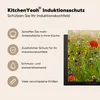 KitchenYeah© Herdabdeckplatte Frühling - Blumen - Rot - Produktbild-Vorschau 6