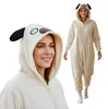 Pyžamo Onesie Kigurumi Kostým Převlek Mopy S: 145 - 155cm Náhled obrázku produktu 1