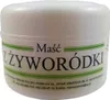A white jar of cream with a label. Produktbild-Vorschau