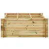 vidaXL Podwyższone łóżko 150x100x40 cm z impregnowanego Podgląd zdjęcia produktu 12