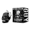 A black skull-shaped perfume bottle and its packaging are displayed against a white background. Náhľad obrázku produktu