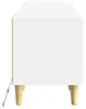 vidaXL LED-TV-kast, hoogglans wit, houtvezel Productafbeelding-voorbeeld 5
