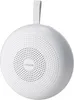 A white, spherical white noise machine with a handle on top. Produktbild-Vorschau