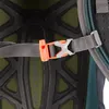 A close-up view of a backpack strap buckle and webbing. Anteprima dell’immagine prodotto