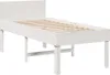 vidaXL Massivholzbett ohne Matratze Weiß 90x190 cm Produktbild-Vorschau 3