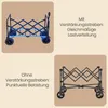SONGMICS Faltbarer Bollerwagen, Transportwagen 200 L, Produktbild-Vorschau 7
