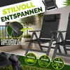Chaise de jardin Tillvex avec rembourrage Premium, 1 pièce, Voir les images du produit 4