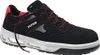 A single black safety shoe with red accents and laces, shown from the side against a white background. Produktbild-Vorschau