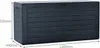 Auflagenbox Woodebox 280 Liter anthrazit Produktbild-Vorschau 21