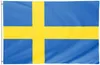 INQUARK 90 x 150 cm Schweden Flagge mit zwei Metallösen Produktbild-Vorschau 1
