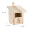 Relaxdays Nistkasten für Halbhöhlenbrüter, Garten & Produktbild-Vorschau 4