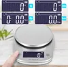 Duronic KS5000 SR/SS Küchenwaage | 5 kg Digitalwaage oval Produktbild-Vorschau 4