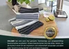 4er Set Geschirrtücher, 50x70 cm, 100% Baumwolle, grau Produktbild-Vorschau 4