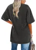 Locker sitzendes, gewaschenes Vintage-T-Shirt aus Baumwolle Produktbild-Vorschau 2