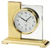 AMS 5141 Horloge de table radiocommandée dorée carrée Voir les images du produit 3